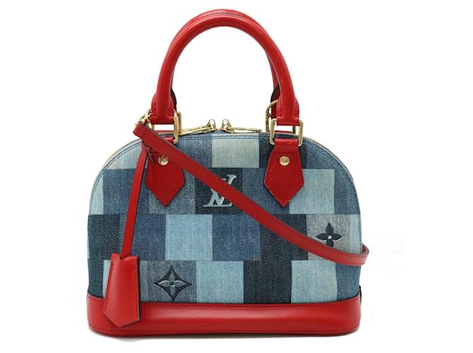 Louis Vuitton Alma BB Blau John  ref.1167356