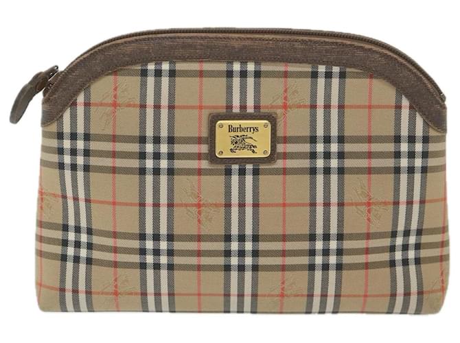 Burberry Nova Check Brown Synthetic  ref.1167369