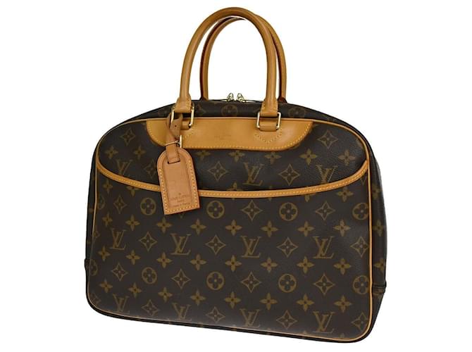 Louis Vuitton Deauville Brown Cloth  ref.1167401