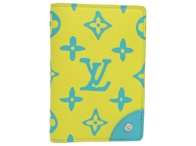 Louis Vuitton Organizer de poche Toile Jaune  ref.1167453