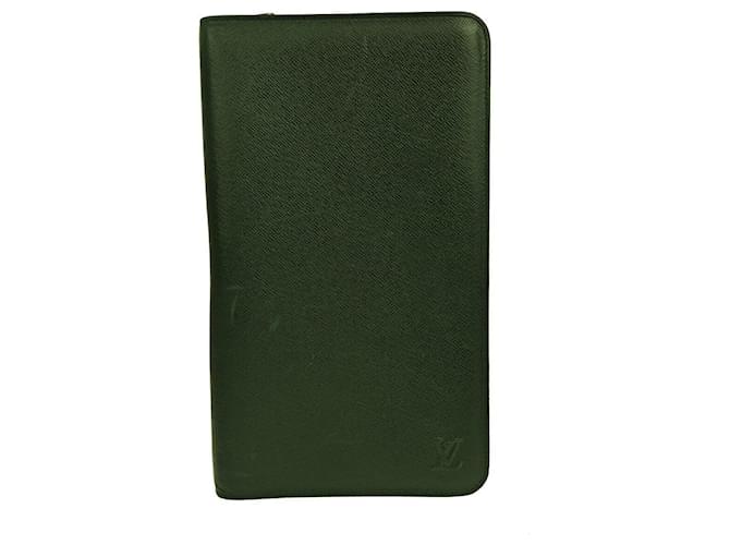 Louis Vuitton Organizer Green Leather  ref.1167466