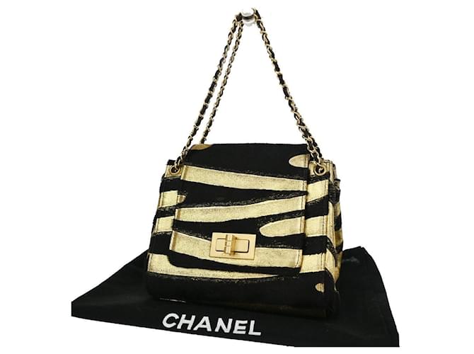 Classique Chanel Cuir Noir  ref.1167567
