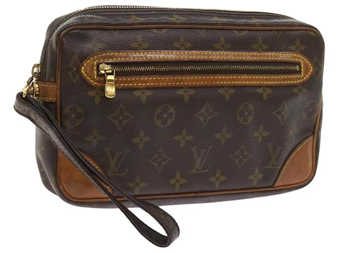 Louis Vuitton Marly Dragonne Toile Marron  ref.1167629