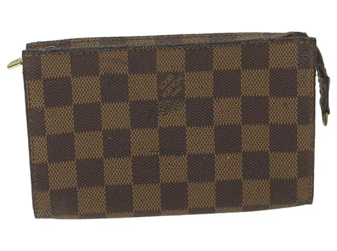Louis Vuitton Pochette Brown Cloth  ref.1167649