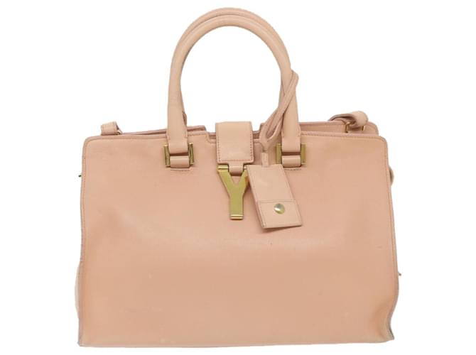 Yves Saint Laurent Chyc Bege Couro  ref.1167718
