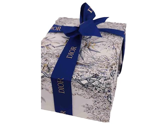 Dior Pochette en coton Bleu  ref.1167778