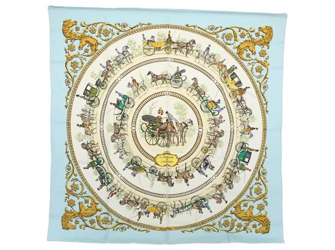 Hermès Hermes Blue Silk  ref.1167901