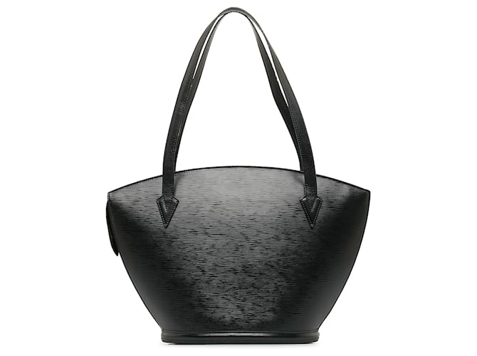 Louis Vuitton Black Epi Saint Jacques GM Long Strap Cuir Noir  ref.1168249