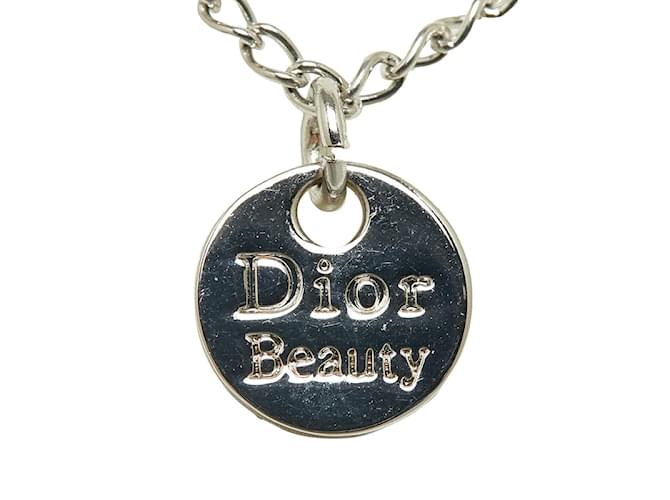 Dior Multi Layered Necklace Silvery Metal  ref.1168328