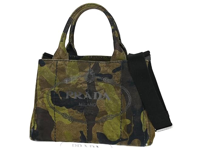 Prada Canapa Multicolor Lienzo  ref.1168386