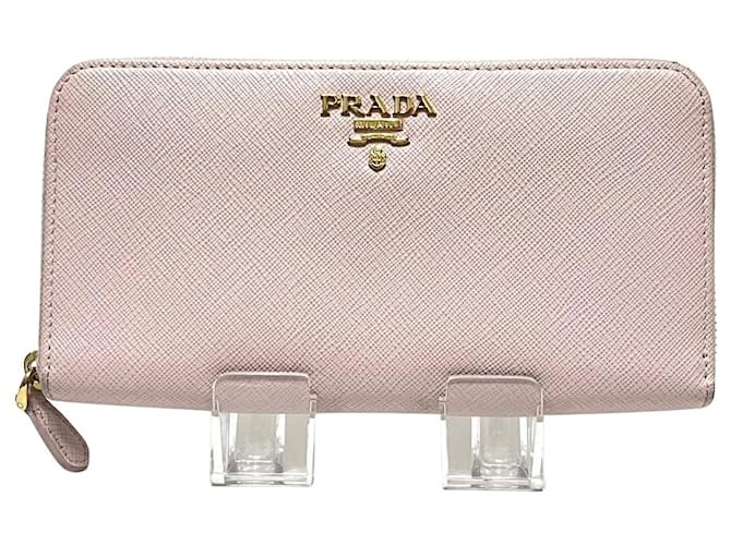 Prada Saffiano Pink Leder  ref.1168464