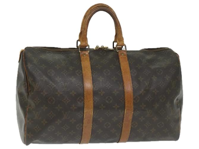 Louis Vuitton Keepall Toile Marron  ref.1168511