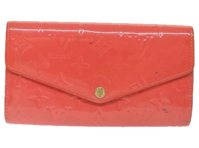 Louis Vuitton Portefeuille Sarah Pink Patent leather  ref.1168559