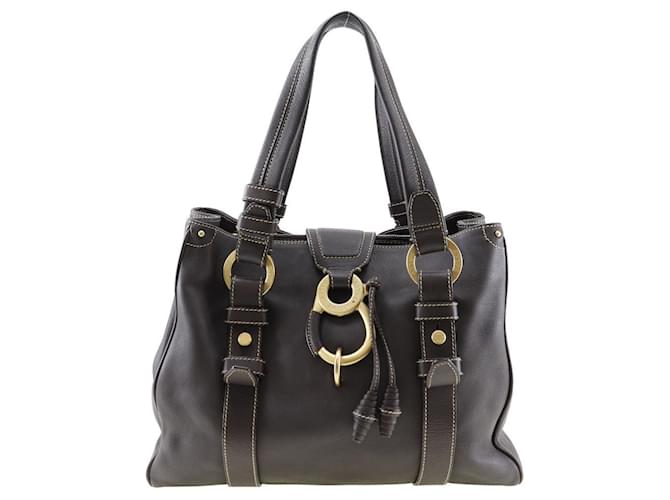Bally Brown Leather  ref.1168635