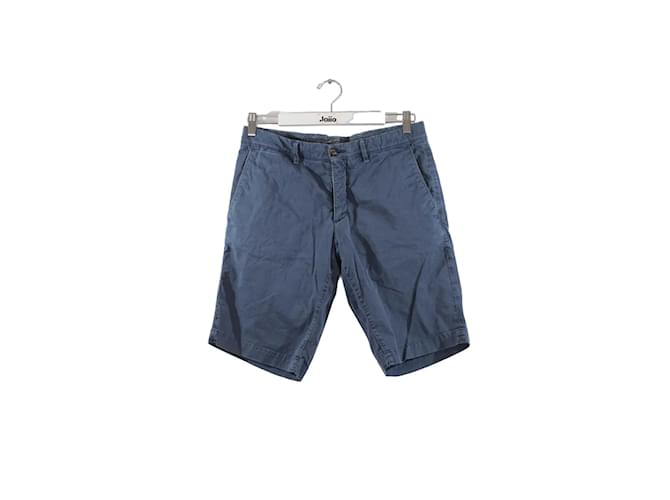 Moncler Cotton sports shorts Blue  ref.1168812
