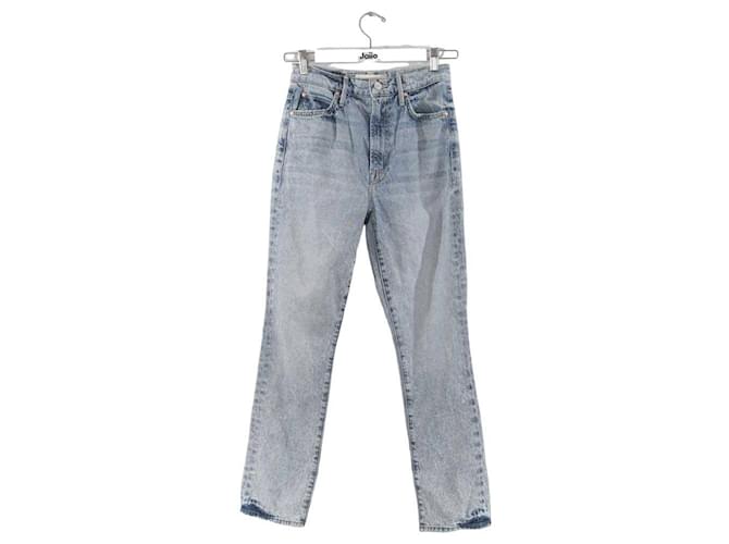 Mother Jeans dritti in cotone Blu  ref.1168813