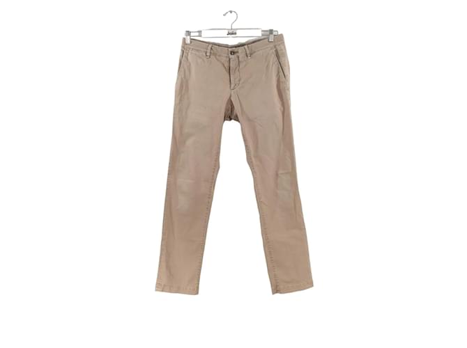 Moncler Cotton pants Brown  ref.1168820