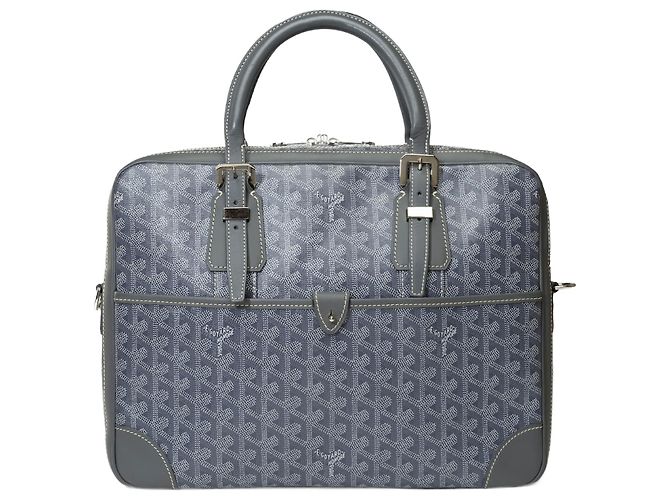 Ambassade GOYARD Bag in Gray Canvas - 101596 Grey