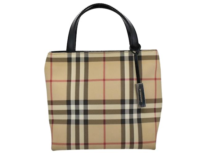 Burberry Bege Lona  ref.1168847