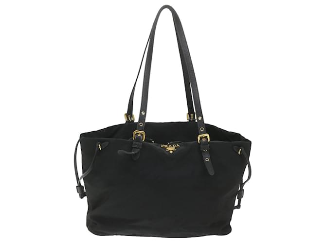 Prada Re-Nylon Negro Sintético  ref.1168922