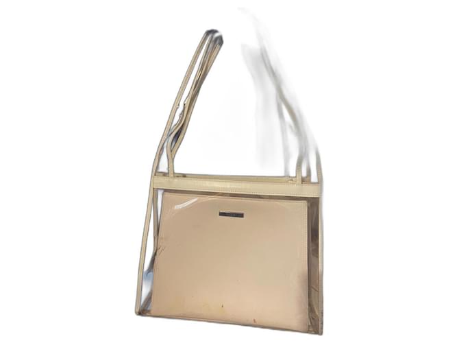 Gucci Handtaschen Weiß Leder Kunststoff  ref.1168930