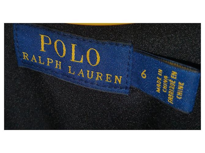 Chaqueta acampanada Polo Ralph Lauren de algodón azul oscuro
