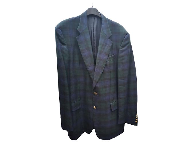 Giacca Burberry Verde Scuro in Cotone