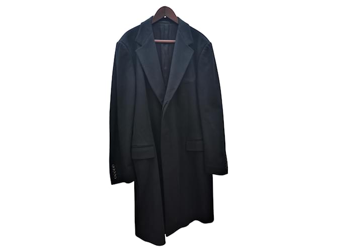 Gucci Men Coats Outerwear Black Wool  ref.1169131