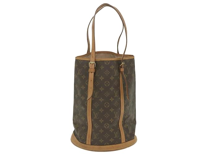 Louis Vuitton Bucket Brown Cloth  ref.1169170