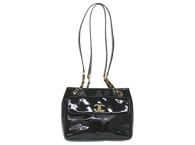 Chanel Black Patent leather  ref.1169182
