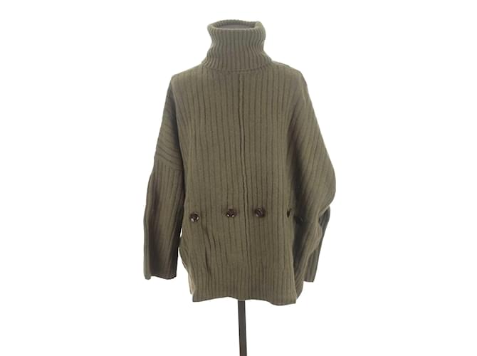 Joseph Woolen sweater Khaki  ref.1169253