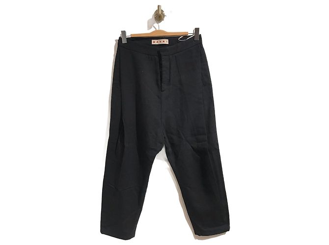 MARNI Hosen T.IT 38 Polyester Blau