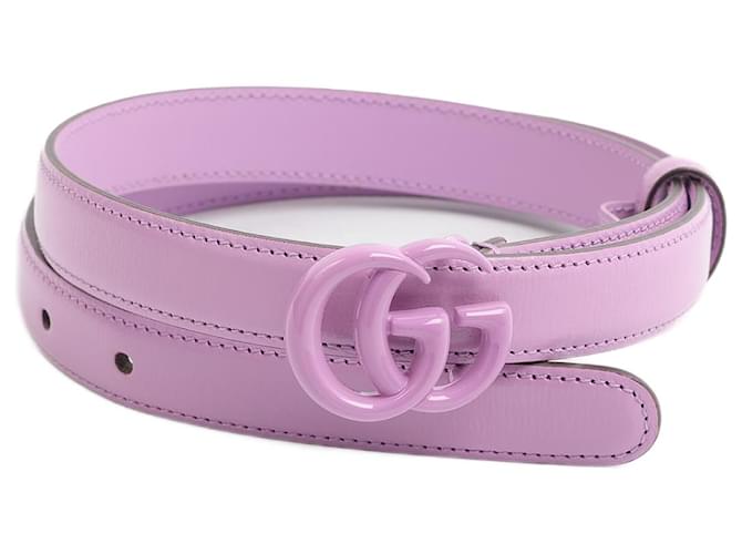 Marmont GUCCI  Belts cm 70 leather Pink  ref.1169295