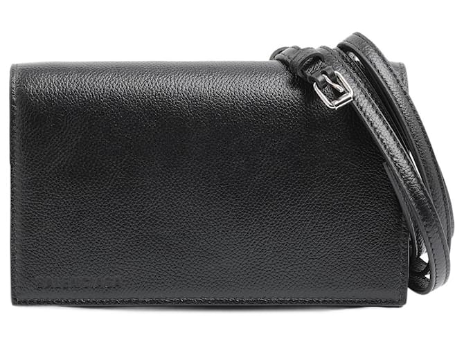 BALENCIAGA  Handbags   Leather Black  ref.1169301