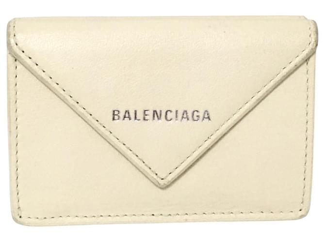 Balenciaga Papier White Leather  ref.1169547