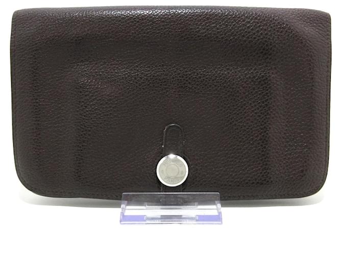 Hermès Dogon Brown Leather  ref.1169600