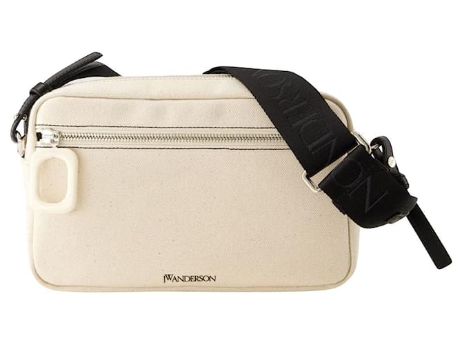JW Anderson Sac pour appareil photo JWA Puller - J.W. Anderson - Toile - Beige  ref.1169703