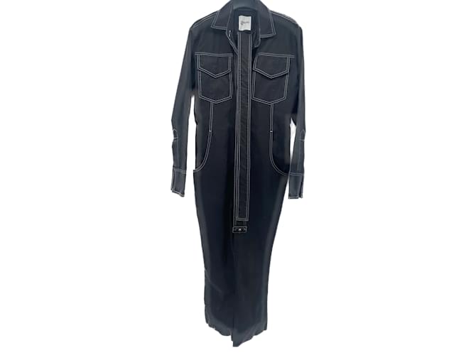 Autre Marque ORSEUND IRIS  Jumpsuits T.International XS Cotton Black  ref.1169867