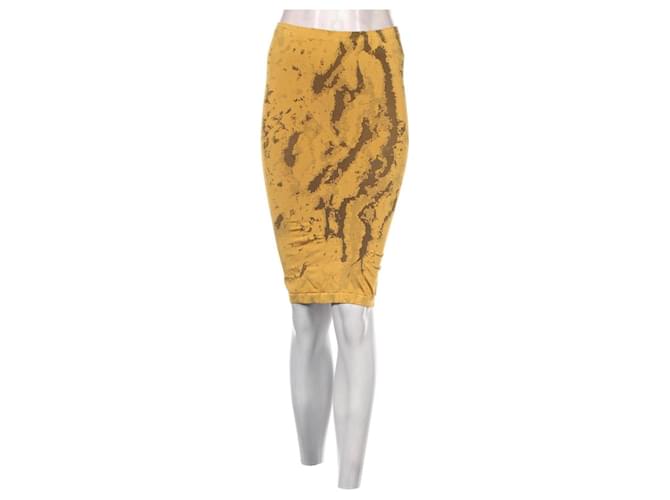 Wolford Jupes Elasthane Polyamide Multicolore Jaune  ref.1169889