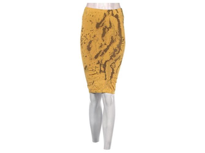 Gonna Wolford Gialla Multicolore Giallo