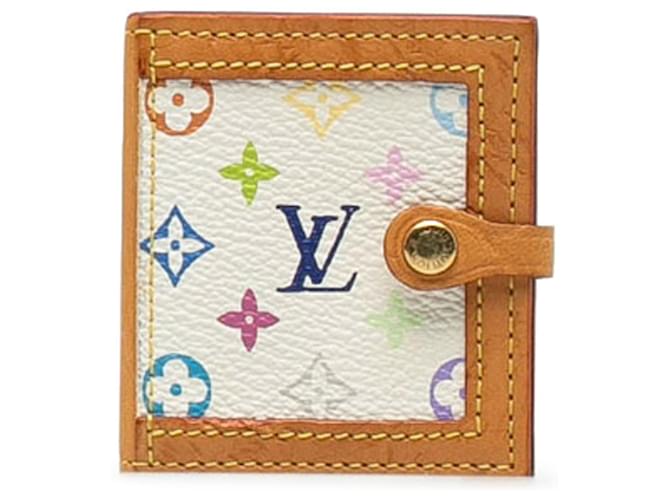 Louis Vuitton White Monogram Multicolore Mini Photo Holder Cloth  ref.1169940