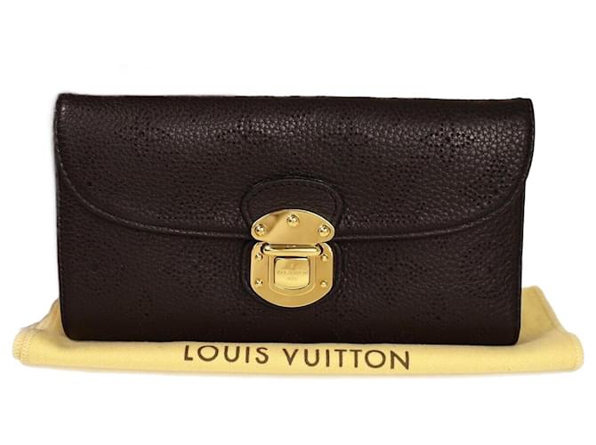 Louis Vuitton Marrom Couro  ref.1169987