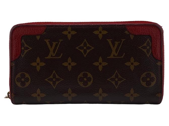 Louis Vuitton Zippy Wallet Toile Marron  ref.1170116