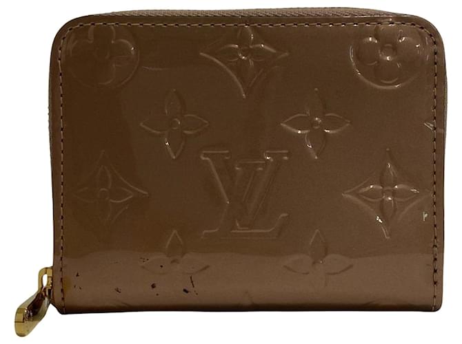 Bolsa Zippy da moeda de Louis Vuitton Marrom Lona  ref.1170149