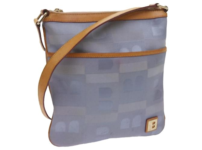 BALLY Shoulder Bag Canvas Light Blue Auth bs10471 Cloth  ref.1170415
