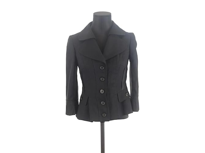 Dolce & Gabbana Wool jacket Black  ref.1170432