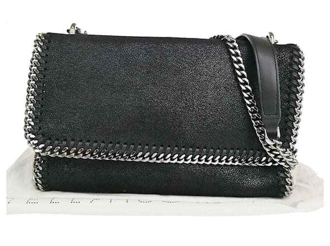 Stella Mc Cartney Stella McCartney Falabella Synthétique Noir  ref.1170566