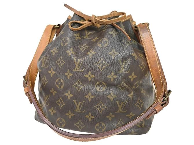 Noe Louis Vuitton Petit Noé Toile Marron  ref.1170844