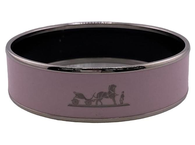 Hermès Hermes Armreif Pink Metall  ref.1170890