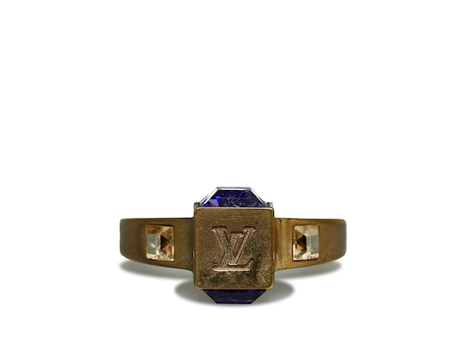 Gold Louis Vuitton Gamble Ring Golden  ref.1171053